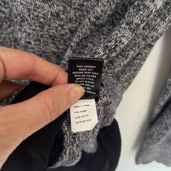 Torrid Marled Sweater Chiffon Underlay Womens Sz 2X Embroidery Fall Whimsigoth - Picture 10 of 10